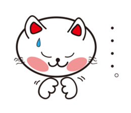 happiness cat sticker #2251964