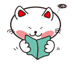 happiness cat sticker #2251966