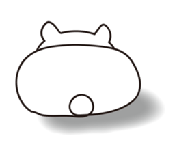 happiness cat sticker #2251968