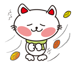 happiness cat sticker #2251969