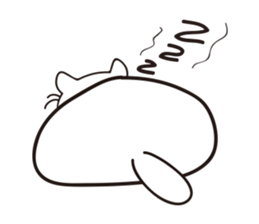 happiness cat sticker #2251975