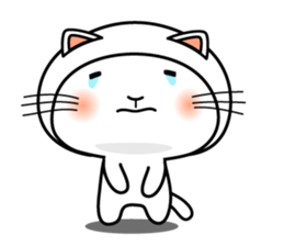 Cat in Cat sticker #2252090