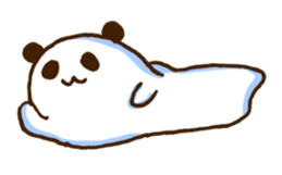 Ponyonyon panda. sticker #2252104