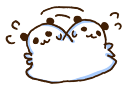 Ponyonyon panda. sticker #2252110