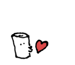 a toilet roll sticker #2252344