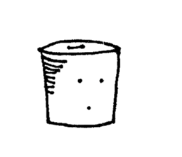 a toilet roll sticker #2252353