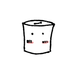 a toilet roll sticker #2252354