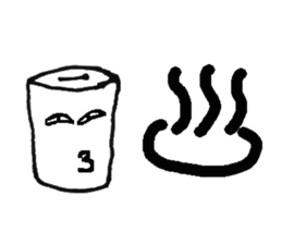 a toilet roll sticker #2252367