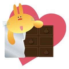 Valentine's day of "The Rabbit"