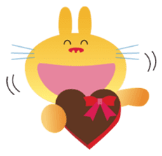 Valentine's day of "The Rabbit" sticker #2252510