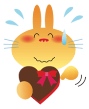 Valentine's day of "The Rabbit" sticker #2252514
