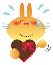 Valentine's day of "The Rabbit" sticker #2252514