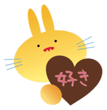 Valentine's day of "The Rabbit" sticker #2252523