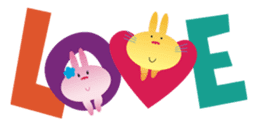 Valentine's day of "The Rabbit" sticker #2252533