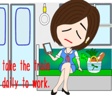 daily life of the female office worker sticker #2252552