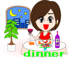 daily life of the female office worker sticker #2252562