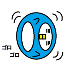 Round penguin sticker #2252663