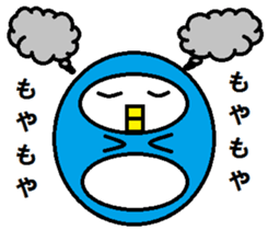 Round penguin sticker #2252686