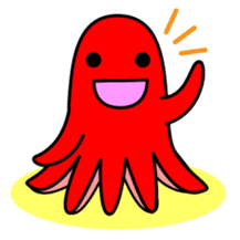 Funny Funny octopus sticker #2252980