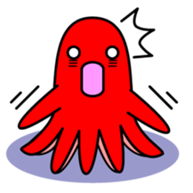 Funny Funny octopus sticker #2252990