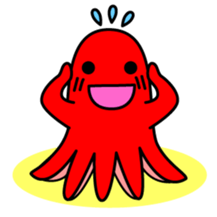 Funny Funny octopus sticker #2252996