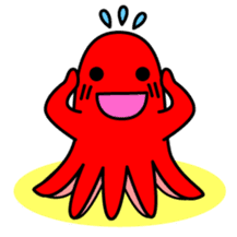 Funny Funny octopus sticker #2252996