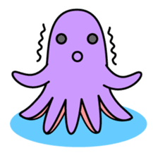 Funny Funny octopus sticker #2252998