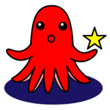 Funny Funny octopus sticker #2253002