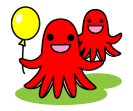Funny Funny octopus sticker #2253009