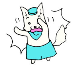 B dog sticker #2253143