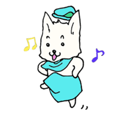 B dog sticker #2253166