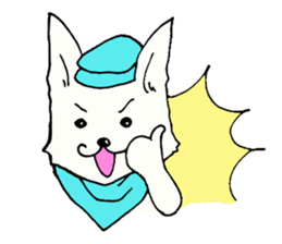 B dog sticker #2253174