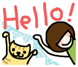 Together with the cat always sticker #2253257