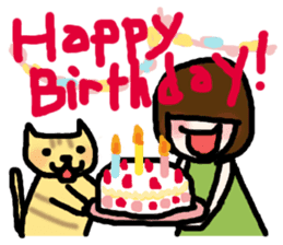 Together with the cat always sticker #2253263