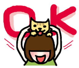 Together with the cat always sticker #2253268