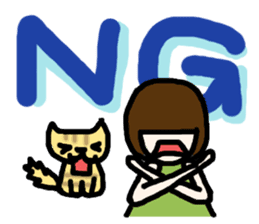 Together with the cat always sticker #2253269