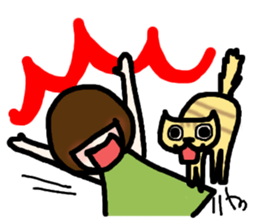 Together with the cat always sticker #2253271