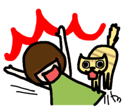 Together with the cat always sticker #2253271