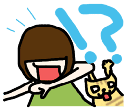 Together with the cat always sticker #2253272