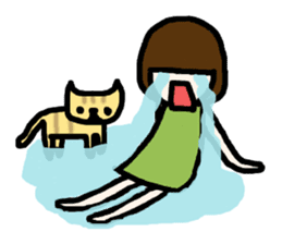 Together with the cat always sticker #2253277