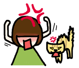 Together with the cat always sticker #2253278