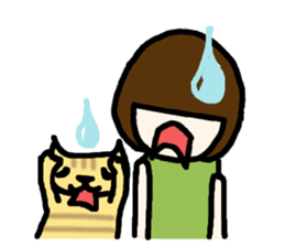 Together with the cat always sticker #2253280