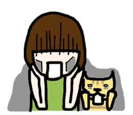 Together with the cat always sticker #2253282