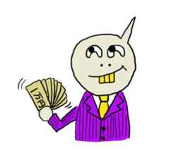 Tongari Deppa sticker #2253410