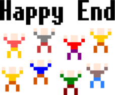 Dot illust Office Worker sticker #2253735