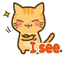 "Kawaii" Cats  - English ver. - sticker #2253896