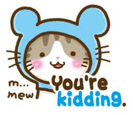 "Kawaii" Cats  - English ver. - sticker #2253924