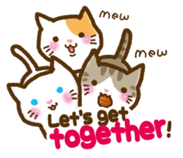 "Kawaii" Cats  - English ver. - sticker #2253929