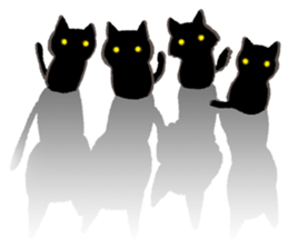 "Kawaii" Cats  - English ver. - sticker #2253934