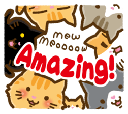 "Kawaii" Cats  - English ver. - sticker #2253935